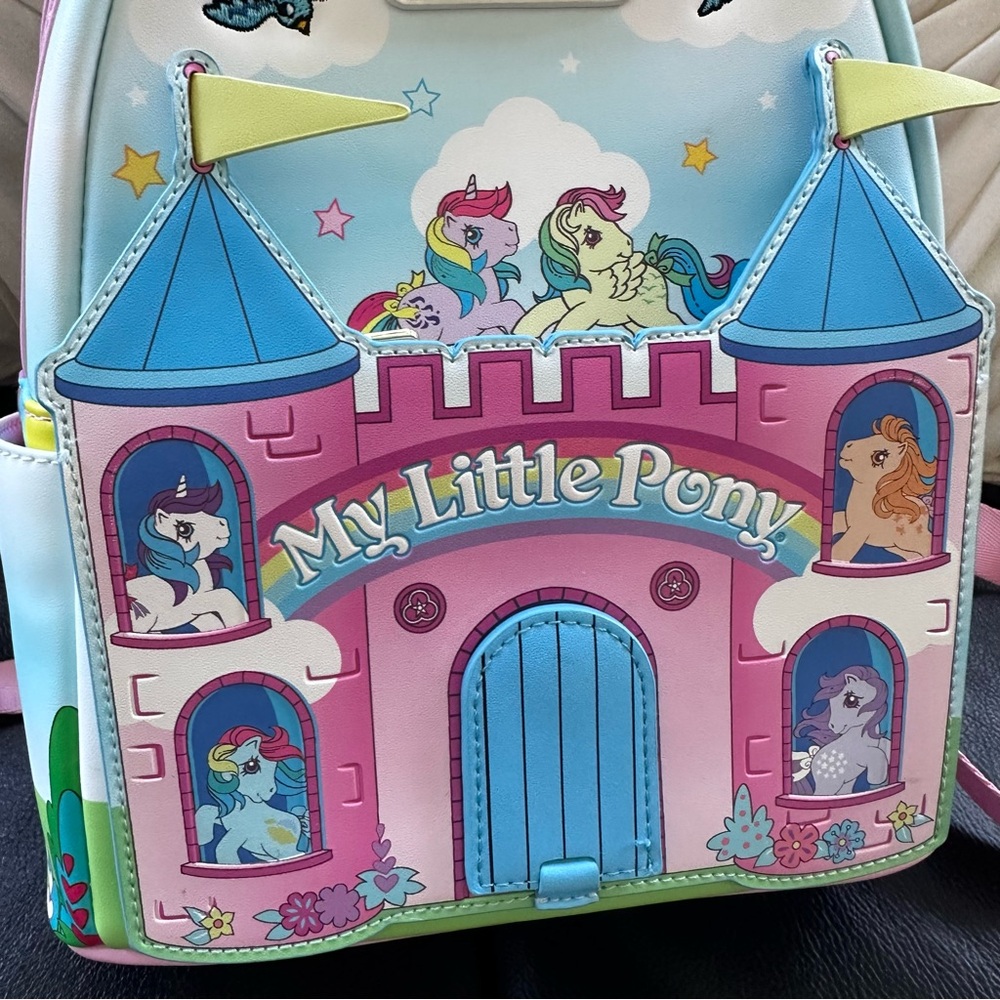 My Little Pony Loungefly Mini Backpack: NWT - Picture 2 of 16